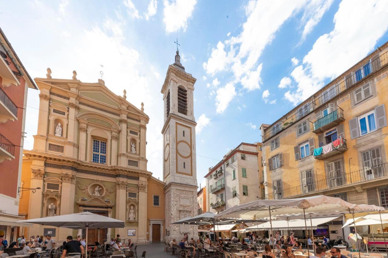 Spacious And Bright Flat Close To The Beach : Heart Of Old Nice Luaran gambar