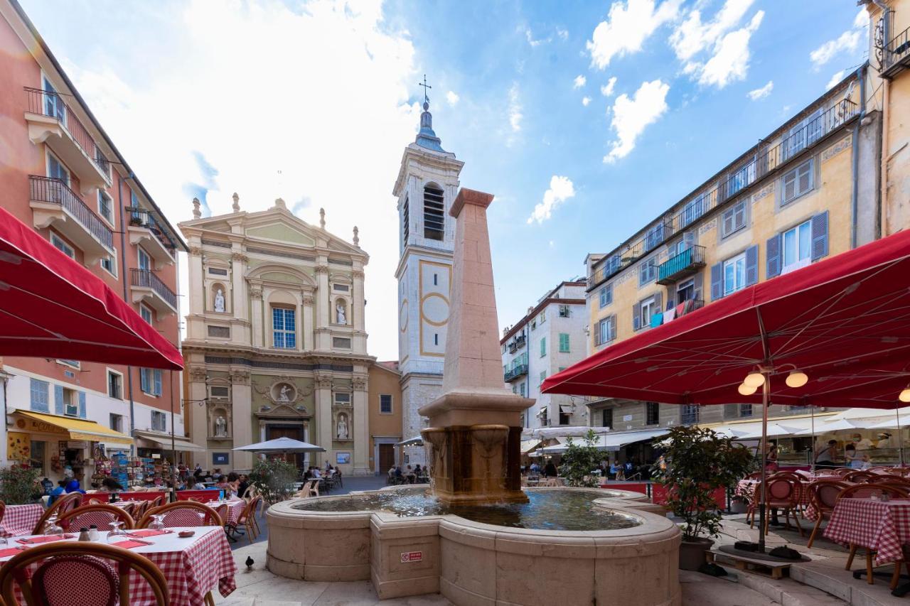 Spacious And Bright Flat Close To The Beach : Heart Of Old Nice Luaran gambar