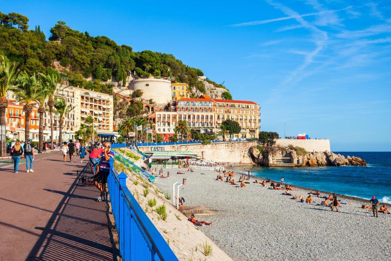 Spacious And Bright Flat Close To The Beach : Heart Of Old Nice Luaran gambar