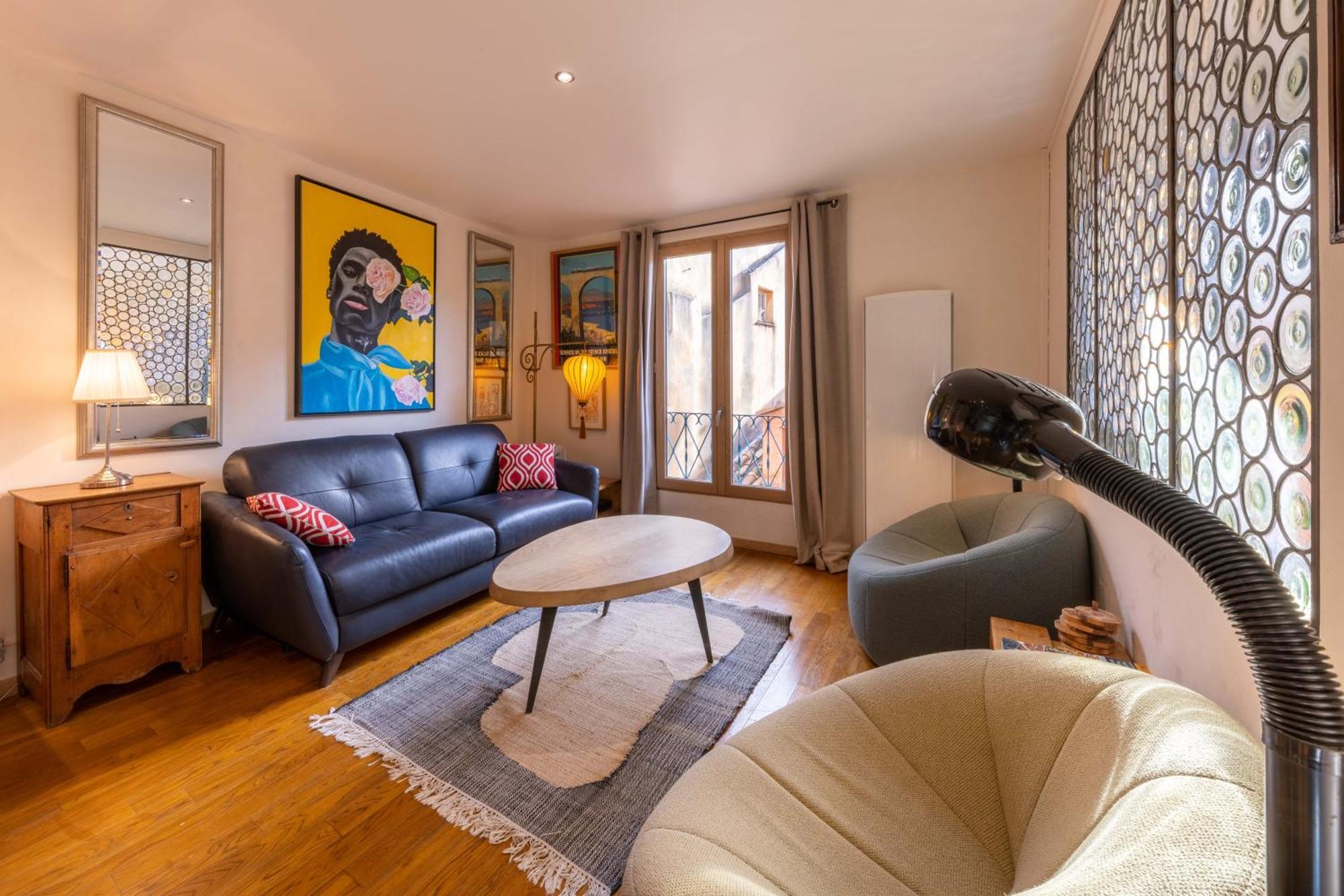 Spacious And Bright Flat Close To The Beach : Heart Of Old Nice Luaran gambar